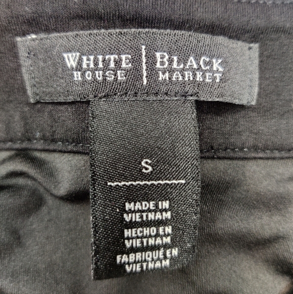 WHBM black and white striped dress size small - Picture 3 of 3